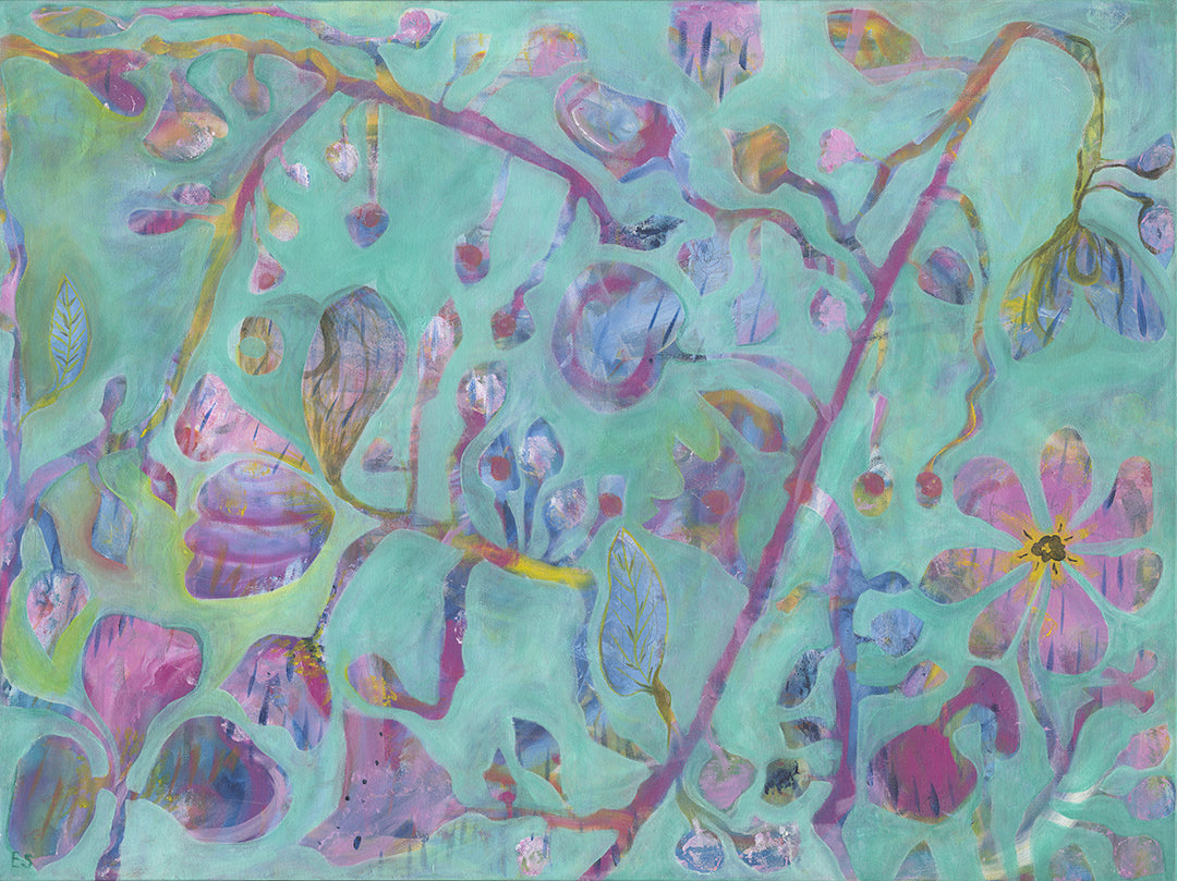 Underwater Garden 102 x 76cm